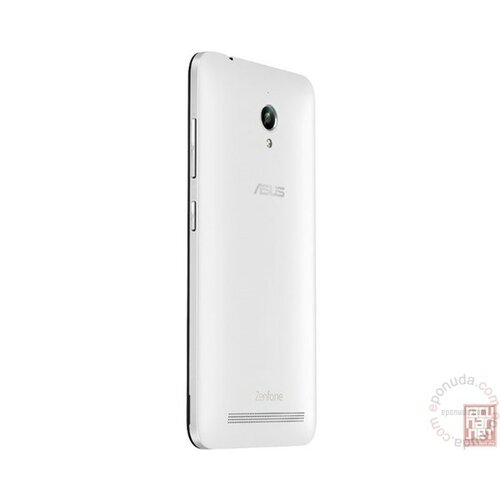 Asus ZenFone Go ZC500TG-WHITE-16G, 5 IPS (1280x720), ARM Cortex-A7 1.3GHz, 2GB RAM, 16GB, MicroSD, 2/8Mpix, Android 5.1, white mobilni telefon Slike