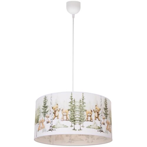  Dečiji luster KIDS ROOM 1xE27/60W/230V, prečnik 40 cm, sa motivom životinja Cene