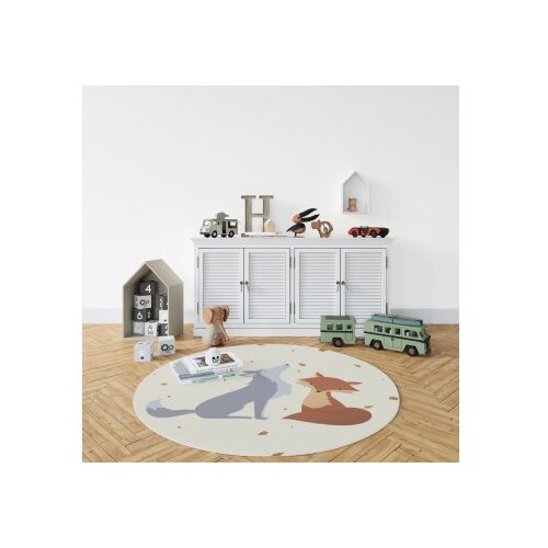 Conceptum Hypnose Woopamuk143 White Rug (90 x 90) Slike