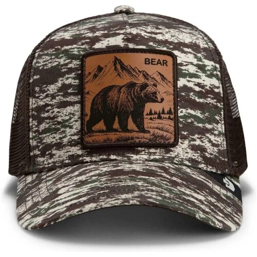 Goorin Bros Kape s &amp;scaron;iltom Camo Engraved Bear Kostanjeva Slike