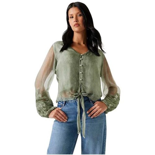 Guess zelena ženska bluza Slike