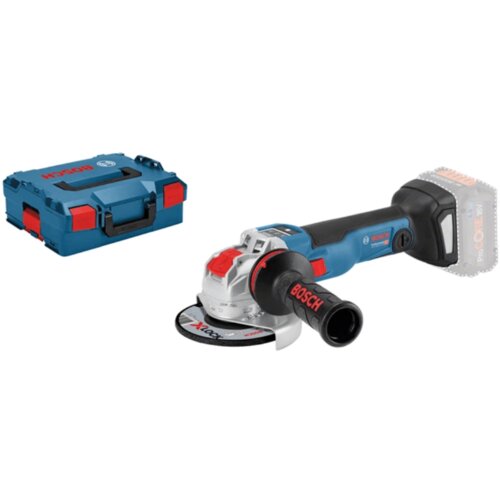 Bosch akumulatorska ugaona brusilica GWX 18V-10 SC, 125mm, X-LOCK, L-Boxx, bez baterija i punjača, 06017B0400 Slike
