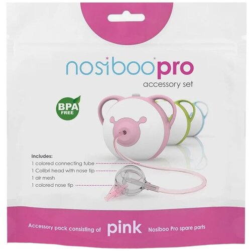 Nosiboo set dodataka za nosni aspirator pro pink Slike