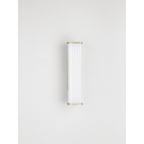 Nova Luce Kovinska LED stenska svetilka v mat zlati barvi Misty &amp;ndash; Slike