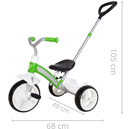Qplay 3u1 tricikl Elite Plus zeleni Slike
