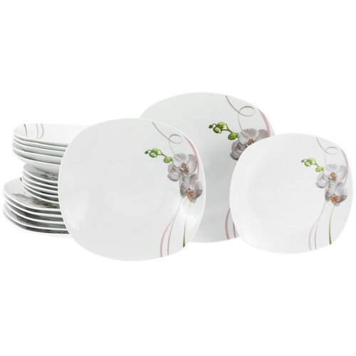Creatable Jedilni Servis Square Orchidee, 18-Delni Cene