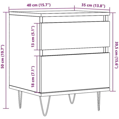 vidaXL stalak za akvarij boja hrasta 121x41x58 cm konstruirano drvo Cijene