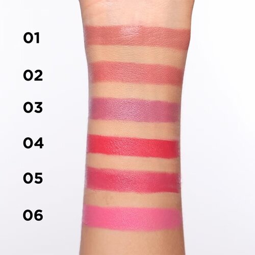 Eveline Cosmetics Kiss Me Quick! vlažilna &amp;scaron;minka z mat učinkom odtenek 06 4.2 g Slike