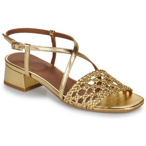 Otess / Zoï Sandali & Odprti čevlji Z1670-LAMI-GOLD-TRESSE-GOLD Pozlačena Cene