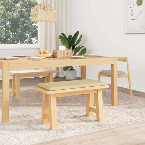  Jastučić za klupu Kord Siva zelena Dubina 35 cm - Svijetlo zelena siva 80 x 38 x 6 5 cm Cene