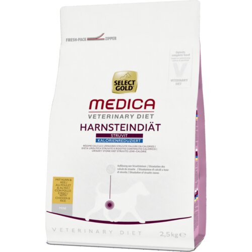 Select Gold Medica Struvit Low calorie Mini piletina i riža 2,5 kg Cijene