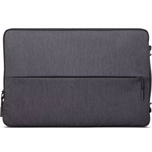 Lenovo 14-inch laptop urban sleeve case, grey, water-resistant, corner bumper, cushion underneath zipper, accessory pocket, anti-slip pulle Slike