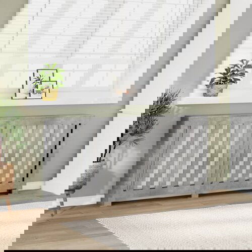 vidaXL Pokrov za radijator hrasta sonome 175x20x82cm konstruirano drvo Cijene
