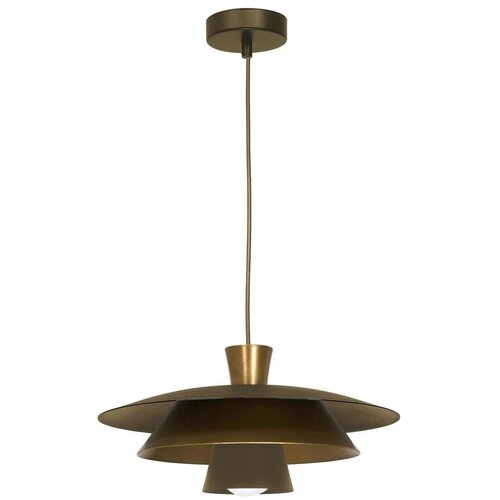  Visilica na sajli PLATO 1xE27/15W/230V mesing/zlatna Cene
