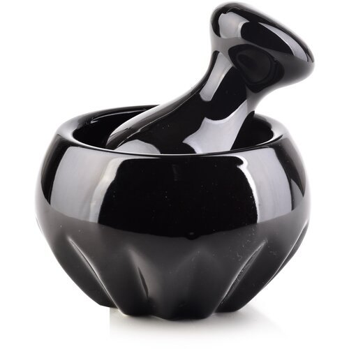 Mondex Možnar porcelan Modern Life 10x6,8cm črn 1kos, (5000301878) Slike