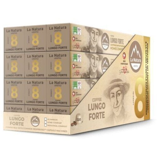 La_Natura_Lifestyle la natura lifestyle kafa lungo forte 12x10 kapsula bag ND2 d Cene