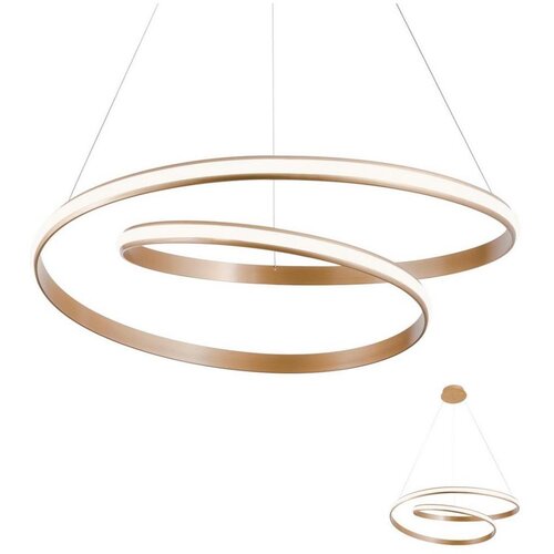  Redo 01-1796 - LED luster na sajli TORSION LED/40W/230V bronzan Cene