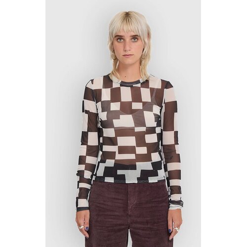 Volcom Fa Carrau Mesh Majica z dolgimi rokavi white Slike