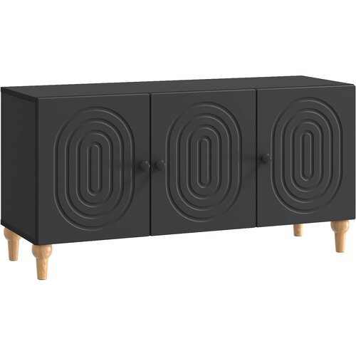 vidaXL TV omarica Črna 99 x 34,5 x 50 cm Inženirski les, (5000210662) Cene