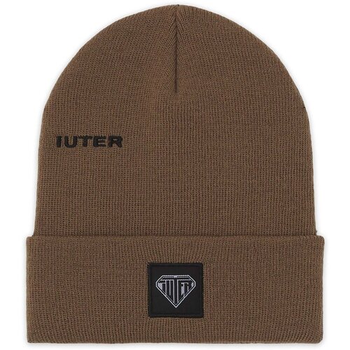 Iuter Kape Logo Beanie Kostanjeva Cene