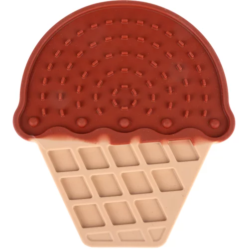 TIAKI prostirka za lizanje Chocolate Ice Cream – D&nbsp;20 x Š&nbsp;17,5 x V&nbsp;1&nbsp;cm