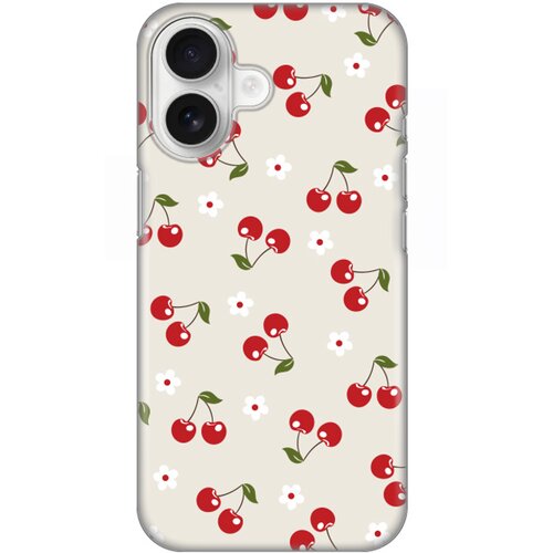  torbica silikonska print za iphone 16 6.1 cherry and flowers Cene