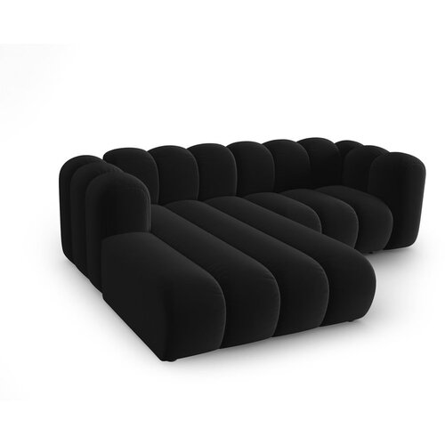 Micadoni Home Antracitno siva kotna sedežna garnitura (levi kot) Lupine &amp;ndash; Slike
