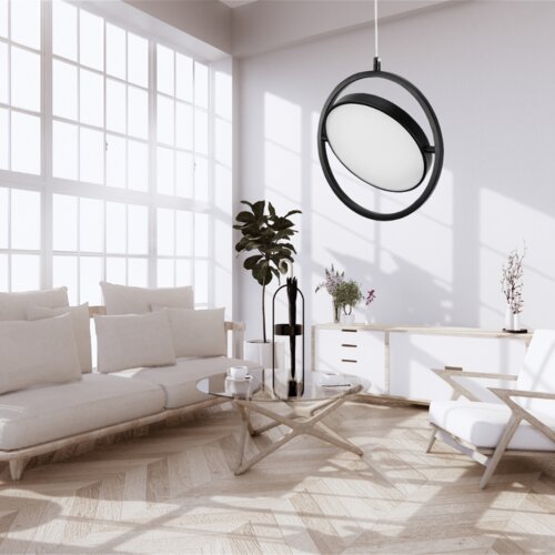 Toolight Viseća LED lampa APP1790-CP Black Slike