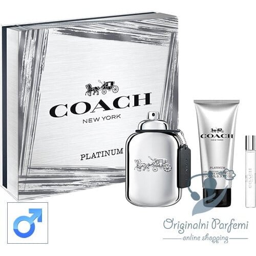 Coach muški  Platinum Set Cene