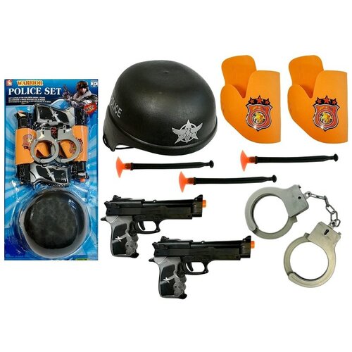  Karnevalski set za policajca - kaciga, lisice, pištolj, metci Cijene