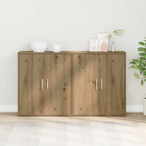  Kreveta 2 pcs Umjetnički hrast 60 x 31 x 70 cm Cene