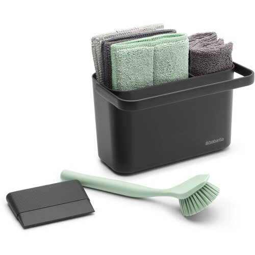 Brabantia Tamno sivi set za pranje suđa od reciklirane plastike SinkSide – Cijene