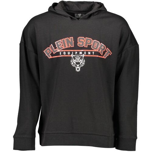 Plein Sport MEN&amp;amp;#39;S BLACK ZIP-UP SWEATSHIRT Slike