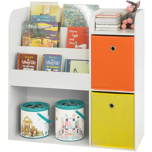 SoBuy knjižna omara za otroke v beli barvi v skandinavskem slogu, (20815187) Cene