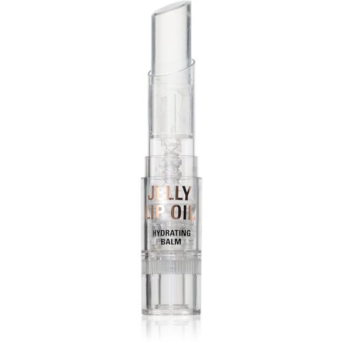 Makeup Revolution Jelly Lip olje za ustnice z vlažilnim učinkom odtenek Crystal Clear 2.4 g Slike