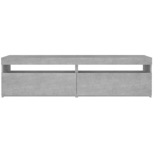  ormarići s LED svjetlima 2 kom boja betona 75 x 35 x 40 cm Slike