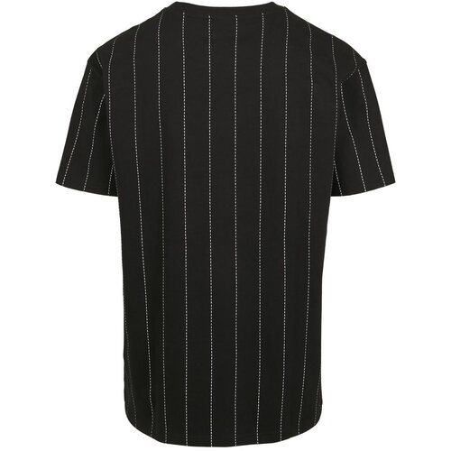UC Men Oversized Pinstripe Tee Black Slike