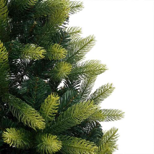  Umjetno rasklopivo božićno drvce 150 LED-a Zelena 120 cm Slike