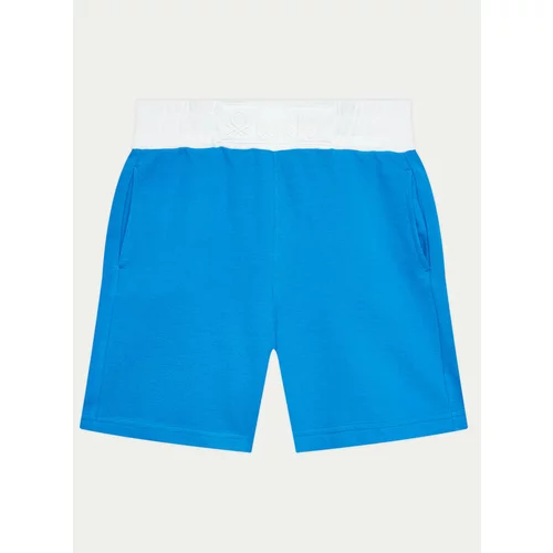 United Colors Of Benetton Športne kratke hlače 3088C902S Modra Regular Fit
