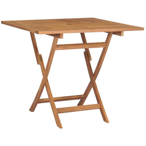  vrtni stol od masivne tikovine 85 x 85 x 76 cm Slike