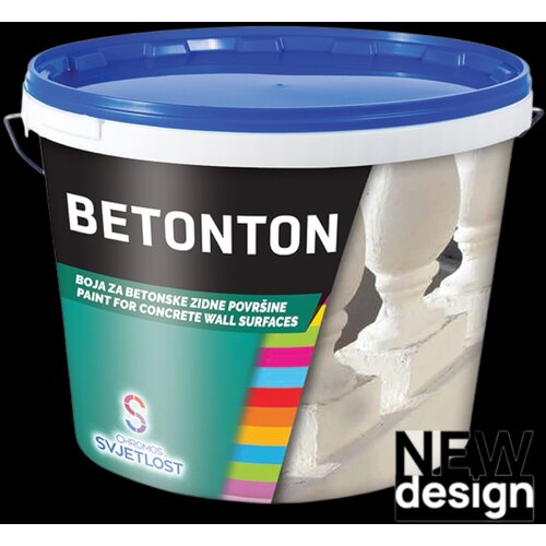 CHROMOS SVJETLOST Premaz za beton Betonton, crni, 0,75 l Slike