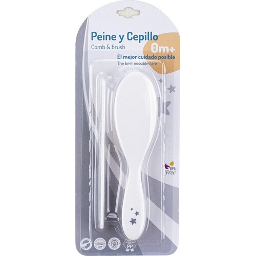 Interbaby če&amp;scaron;alj i četka - white Slike
