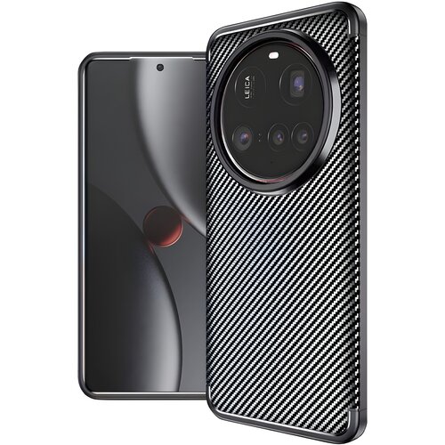 Techsuit Carbon ovitek za Xiaomi 15 Ultra - Črna Cene