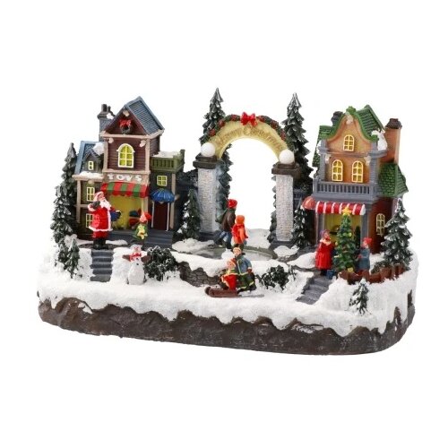  Cozy novogodi&amp;scaron;nje selo led 32.5 x 18 x 18.5 cm ( 760403 ) Slike