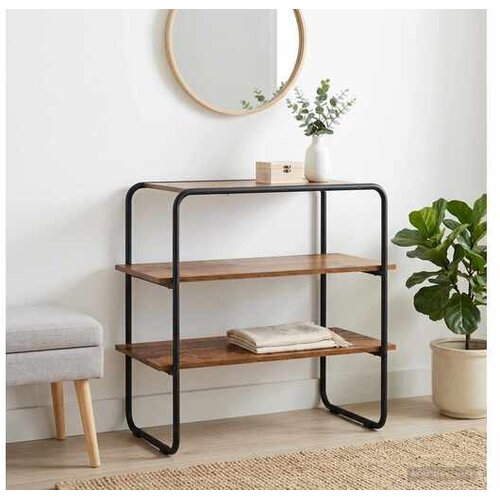 vidaXL Konzolna stolica Staro drvo 100 x 41 x 75 cm Konstruirano drvo - Staro drvo 100 x 41 x 75 cm Cijene