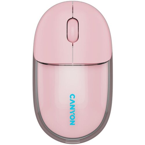 Canyon mouse OnClick 24 BT/ Wireless Transparent/Pink Cijene