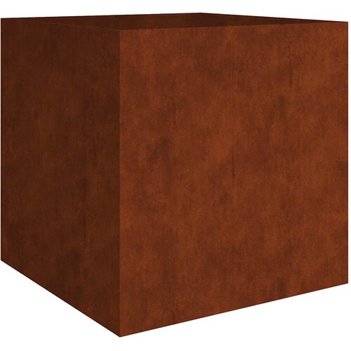  Posuda za sadnju 80 x 80 x 80 cm od čelika COR-TEN Slike