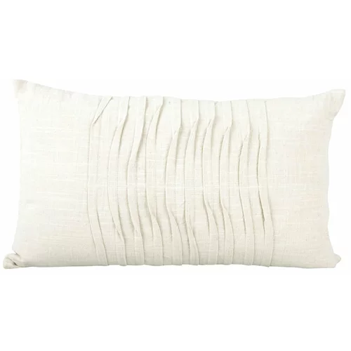 PT LIVING bijeli pamučni jastuk Wave, 50 x 30 cm