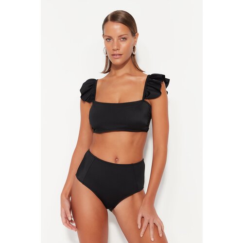 Trendyol bikini top - black - plain Cijene