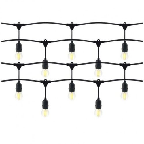 VIRONE LG-1/5M/E27/3 set sijalica za dvorište IP44, 5m, 5x1W/E27 3000K led sijalice uključene uz proizvod Cene